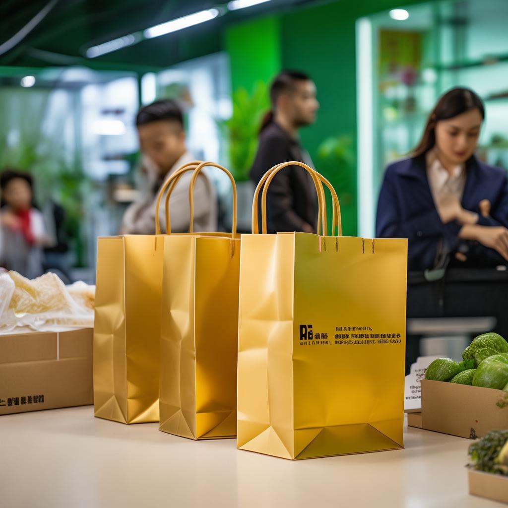 白沙县超市生物降解购物袋批发：专业定制，环保首选