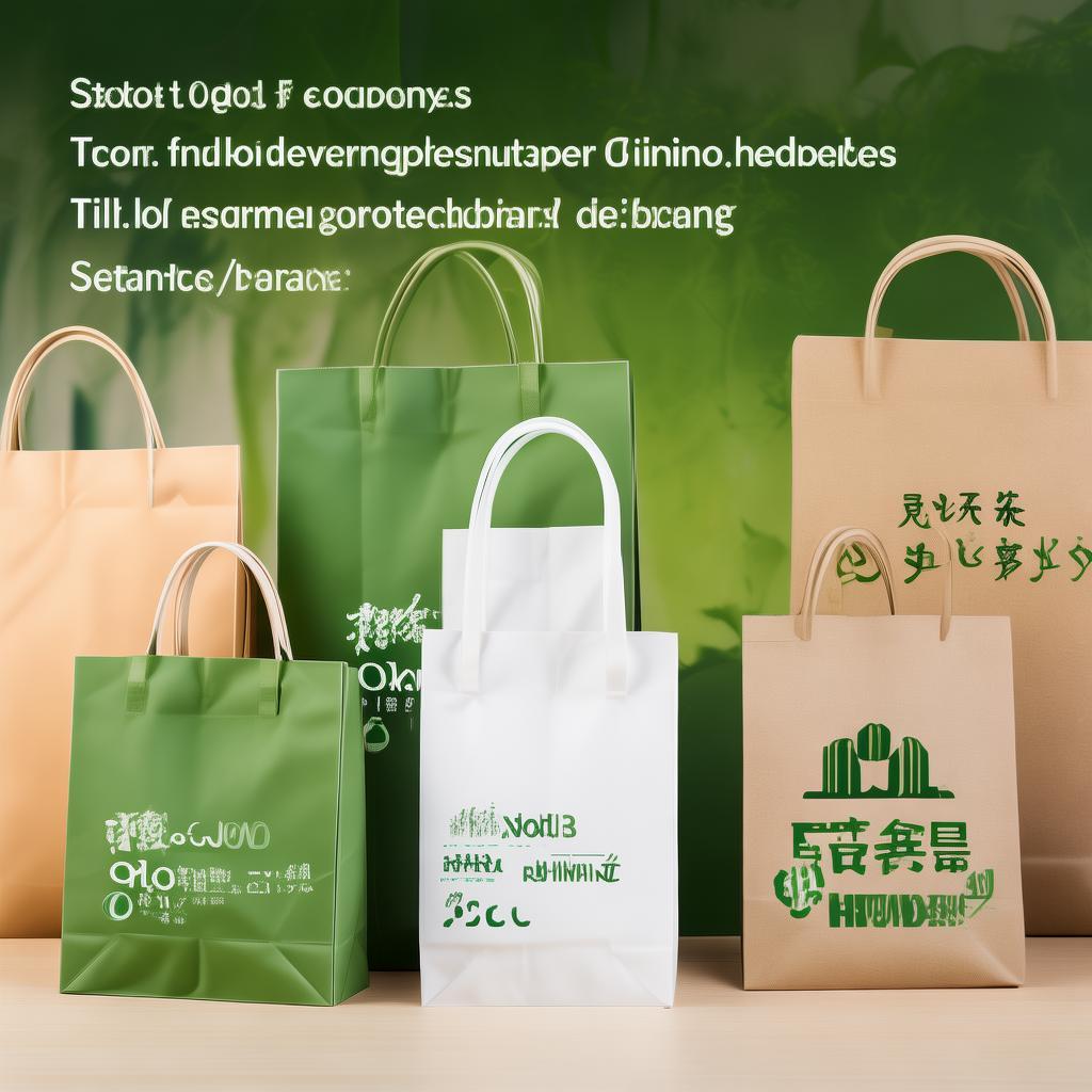 三亚市超市生物降解购物袋批发：环保定制，快速交货