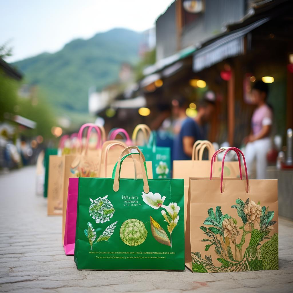 五指山市酒店生物降解购物袋批发：环保定制解决方案