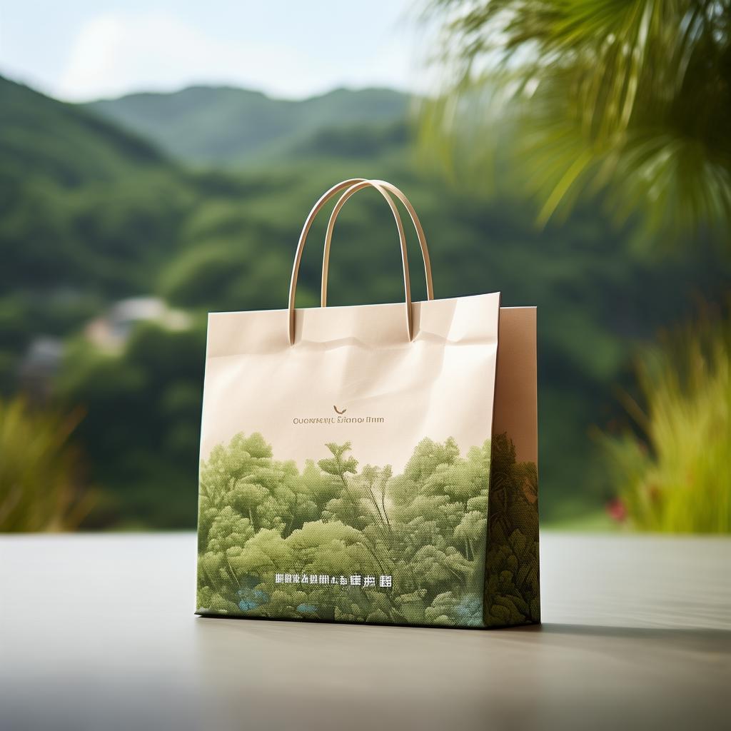 琼中县酒店生物降解购物袋定制：环保与品质的完美结合