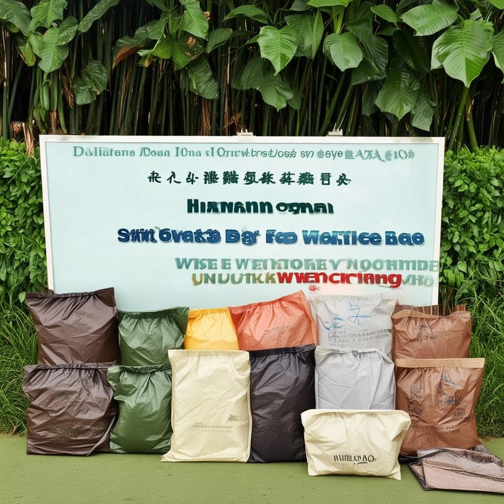 文昌可降解垃圾袋批发：海南本地生产的环保解决方案