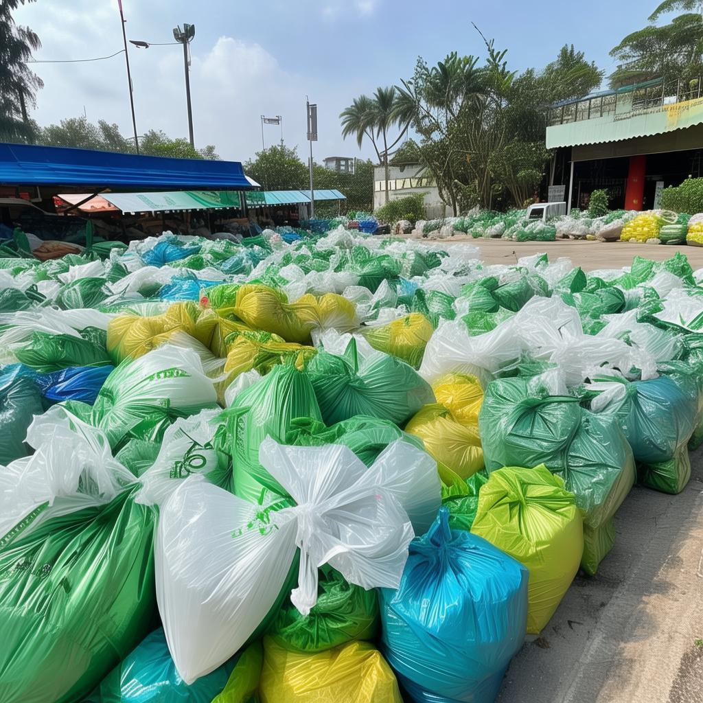 海南降解垃圾袋批发市场：本地生产，环保助力绿色海南