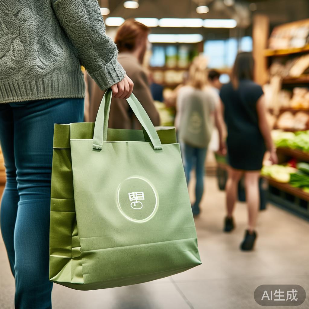 定安餐饮生物降解购物袋定制：环保与品质的完美结合