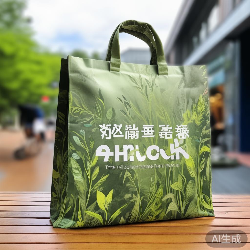 定安外卖生物降解购物袋定制：环保与便捷的完美结合