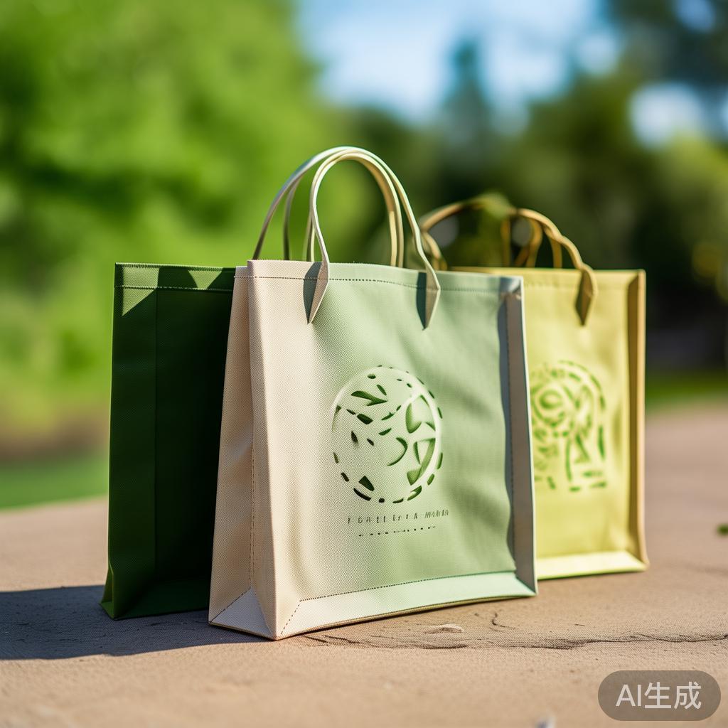 白沙餐饮生物降解购物袋定制：环保与品质的完美结合