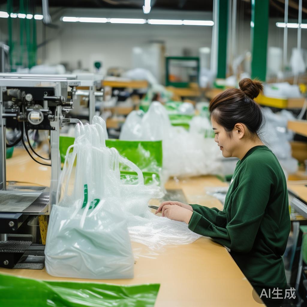 文昌生物降解购物袋定制工厂：专业定制全生物降解塑料购物袋