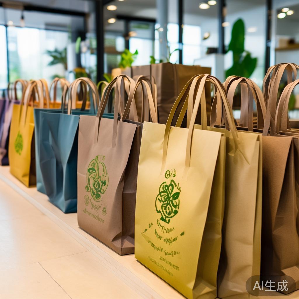 乐东生物降解购物袋定制环保袋：专业定制，环保先行