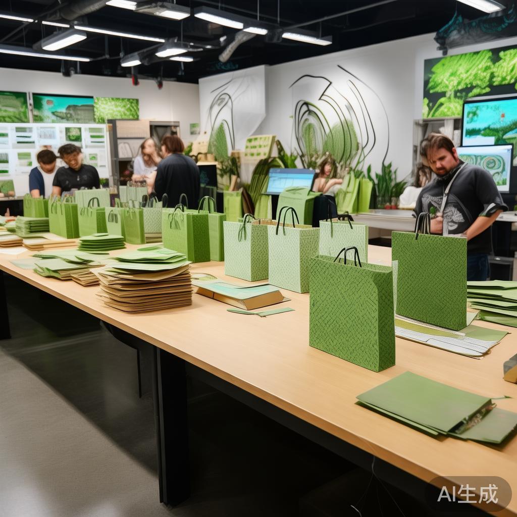 东方餐饮生物降解购物袋定制公司：环保与品质的完美结合