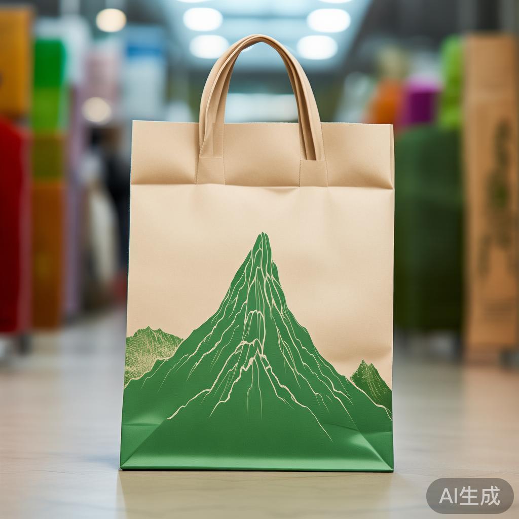 五指山外卖生物降解购物袋定制设计：环保与商业的完美结合