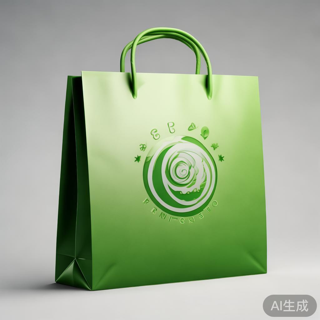 临高餐饮生物降解购物袋定制 logo：环保与品牌的双赢选择