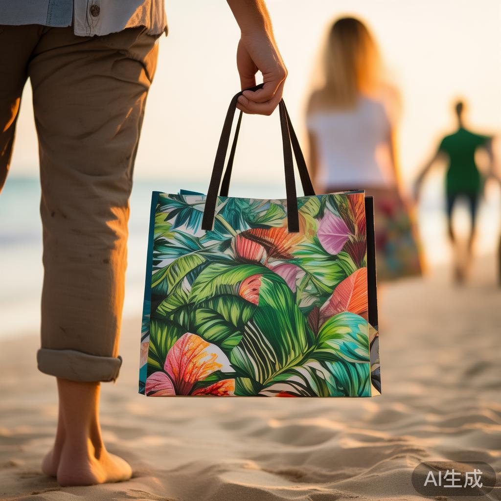 三亚打包生物降解购物袋定制：环保与品质的完美结合