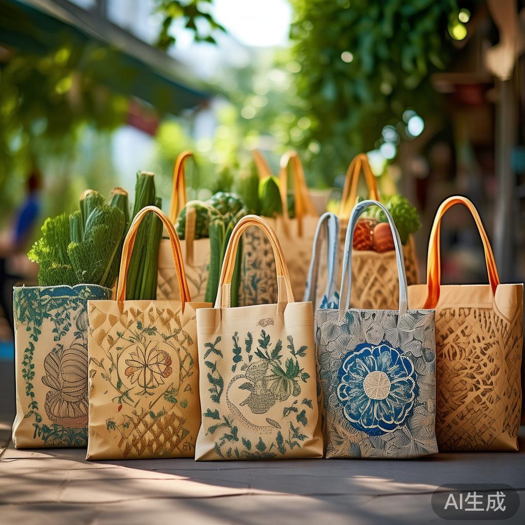 文昌外卖生物降解购物袋定制：环保与品质的完美结合