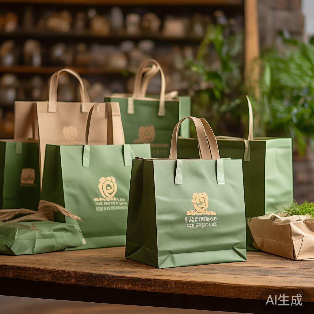 临高打包生物降解购物袋定制：环保与品质的完美结合
